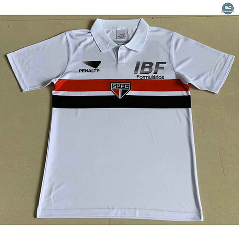 Max Maillots Retro 1991 Sao Paulo Domicile