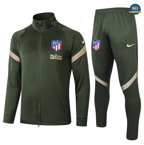 Max Veste Survetement Atletico Madrid 2020/21 Armee Verte