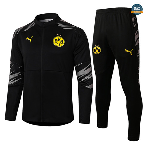 Max Veste Survetement Borussia Dortmund 2020/21 Noir