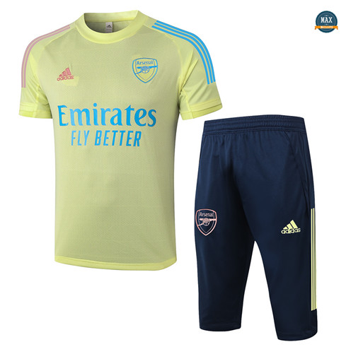 Max Maillot Arsenal + Pantalon 2020/21 Training 3/4 Jaune