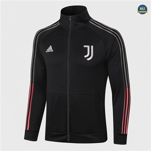 Max Juventus Veste Noir 2020/21 Col Haut