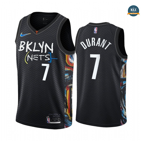 Max Maillots Kevin Durant, Brooklyn Nets 2020/21 - City Edition