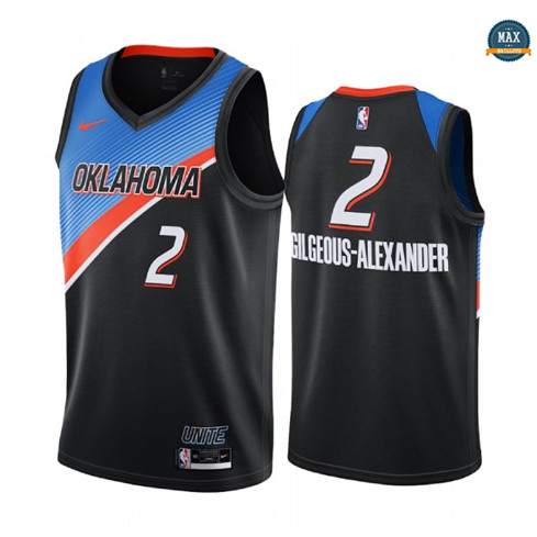 Max Maillots Shai Gilgeous-Alexander, Oklahoma City Thunder 2020/21 - City Edition