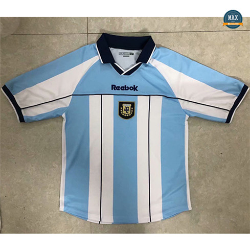 Max Maillot Retro 2000-01 Argentine Domicile