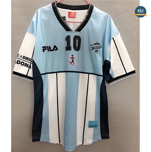 Max Maillots Retro 2001 Maradona Memorial