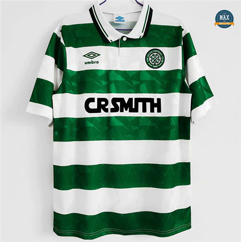 Max Maillot Retro 1989-1991 Celtic Domicile