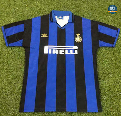 Max Maillot Retro 1995-96 Inter Milan Domicile