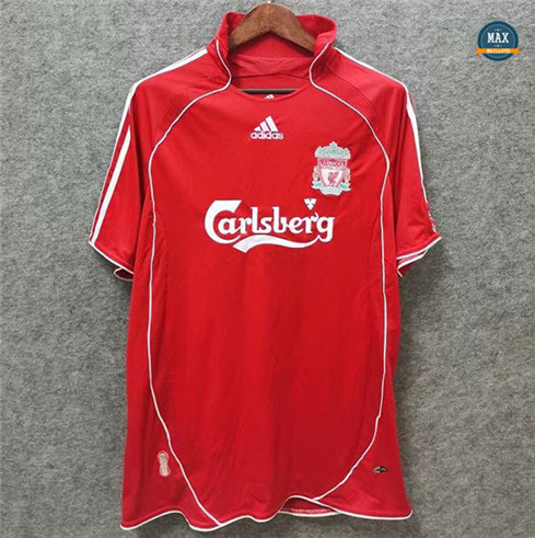 Max Maillots Retro 2006-08 Liverpool Domicile