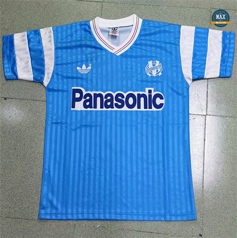 Max Maillots Retro 1990 Marseille Exterieur