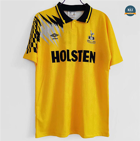 Max Maillots Retro 1992 Tottenham Hotspur Jaune