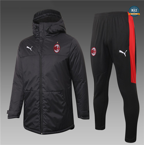 Max Doudoune longue AC Milan 2020/21 Noir fiable