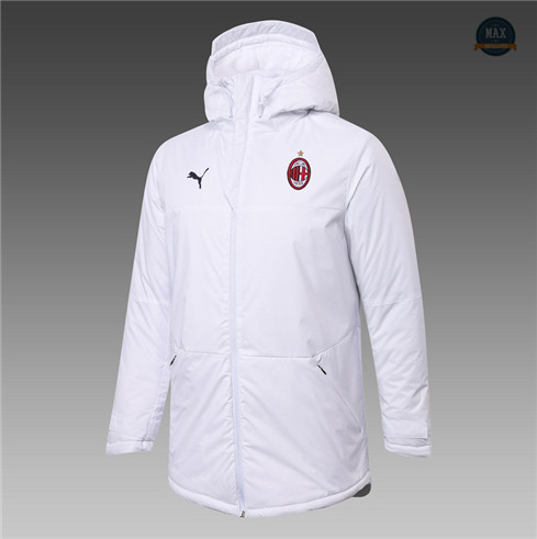 Max Veste Doudoune AC Milan 2020/21 Blanc