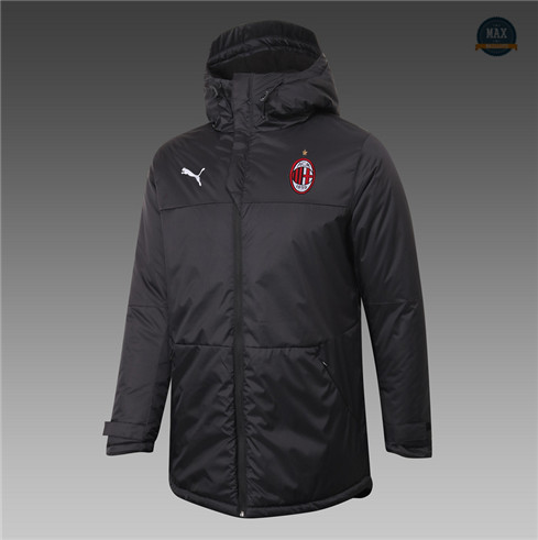 Max Veste Doudoune AC Milan 2020/21 Noir