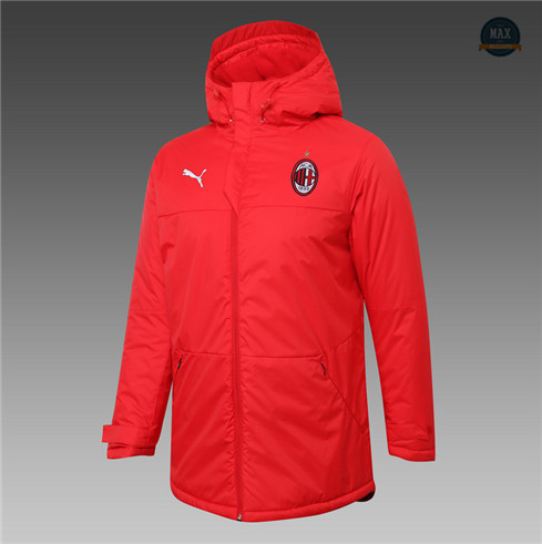 Max Veste Doudoune AC Milan 2020/21 Rouge