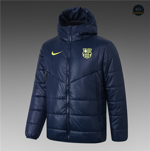 Max Veste Doudoune Barcelone 2020/21 Bleu Marine