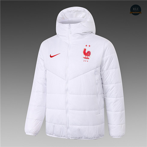 Max Veste Doudoune France 2020/21 Blanc