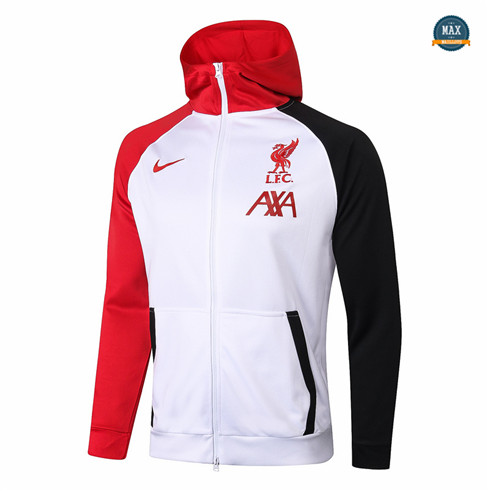 Max Veste à Capuche Liverpool 2020/21 Blanc