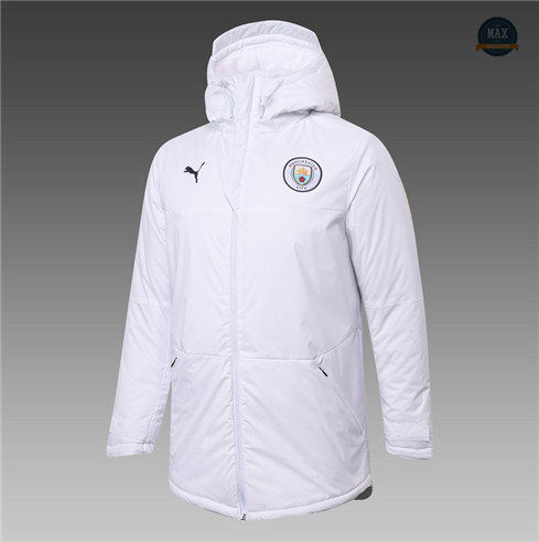 Max Veste Doudoune Manchester City 2020/21 Blanc