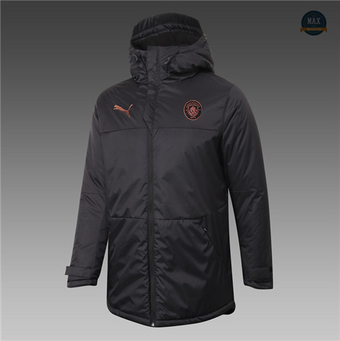 Max Veste Doudoune Manchester City 2020/21 Noir