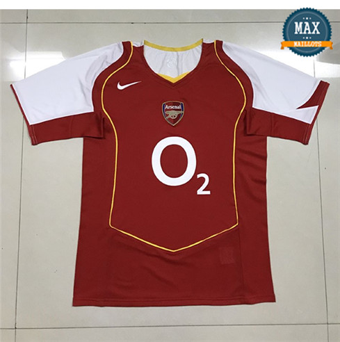 Maillot Rétro 2004-05 Arsenal Domicile