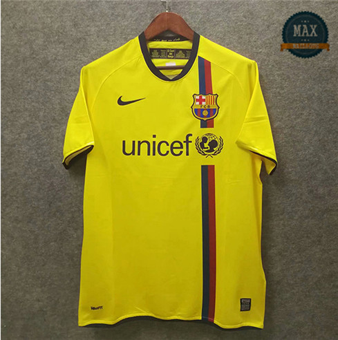 Maillot Rétro 2008-09 Barcelone Exterieur