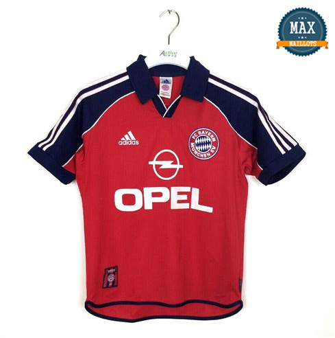 Maillot Rétro 2000-01 Bayern Munich Domicile champions league