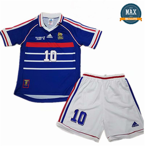 Maillot Rétro 1998 France Enfant Domicile