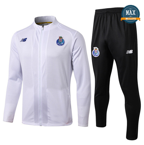 Veste Survetement FC Porto 2019/20 Blanc/Noir