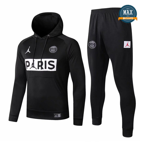 Survetement à Capuche Paris Saint Germain 2019/20 Noir