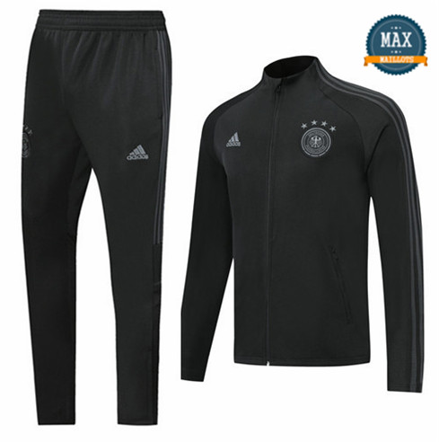 Veste Survetement Allemagne 2019/20 Noir