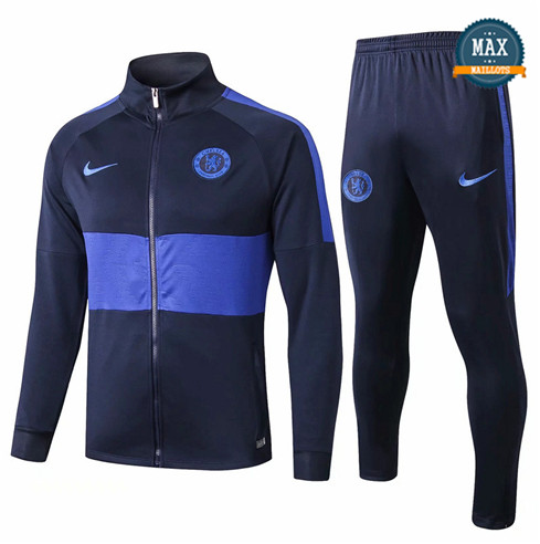 Veste Survetement Chelsea 2019/20 Bleu Marine