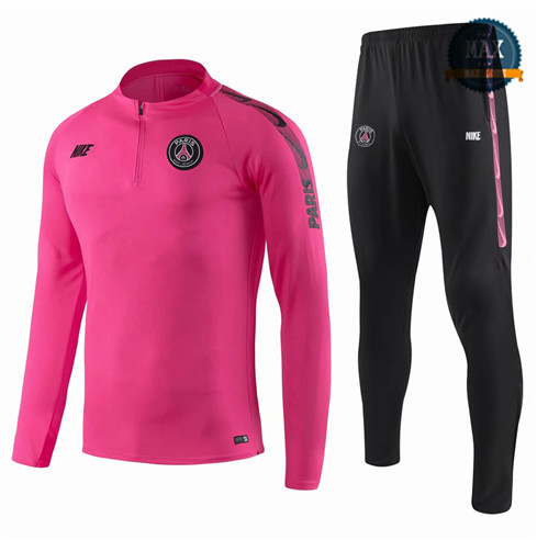 Survetement Enfant Paris Saint Germain 2019/20 Rose/Noir