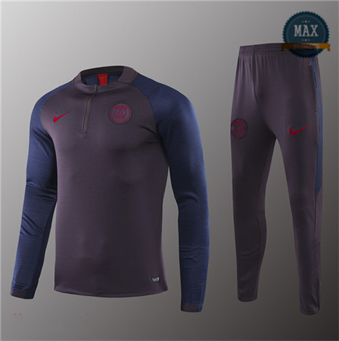 Survetement Enfant Paris Saint Germain 2019/20 Gris Strike Drill