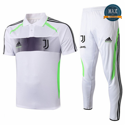 Maillot + Pantalon Juventus 2019/20 Training Blanc