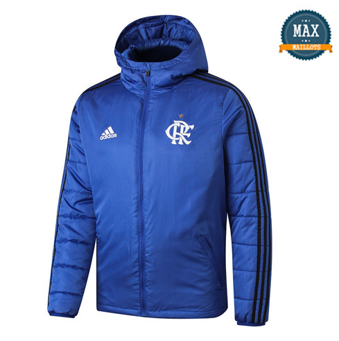 Veste Doudoune à Capuche Flamengo 2019/20 Bleu