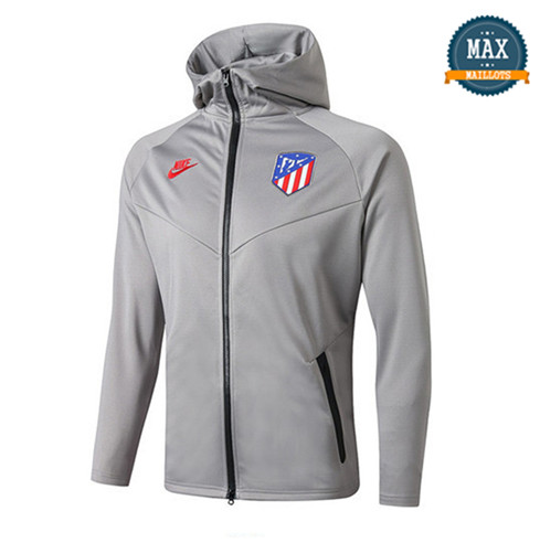 Veste à Capuche Atletico Madrid 2019/20 Gris