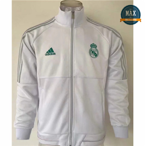 Veste Real Madrid 2019/20 Blanc Col haut