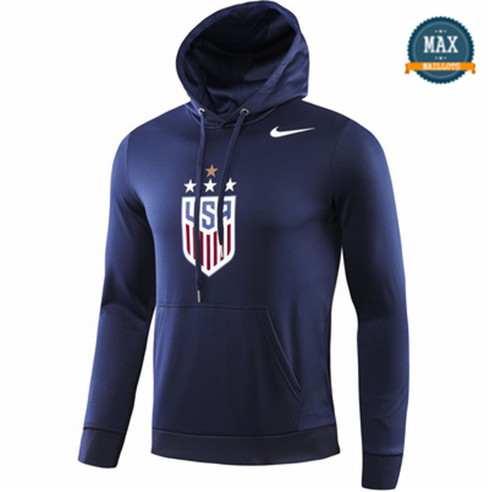 Sweat à Capuche Etats-Unis 2019/20 Bleu Marine