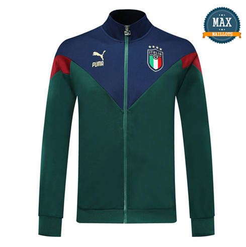 Veste Italie 2019/20 Vert/Bleu