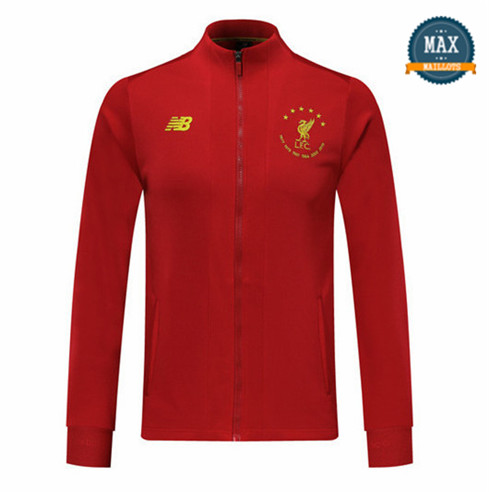 Veste Liverpool 2019/20 Six Times edition commemorative Rouge