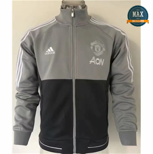 Veste Manchester United 2019/20 Noir/Gris