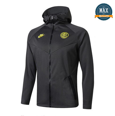Veste à Capuche Inter Milan 2019/20 Noir