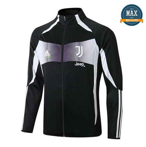Veste Juventus 2019/20 Noir/Blanc bande