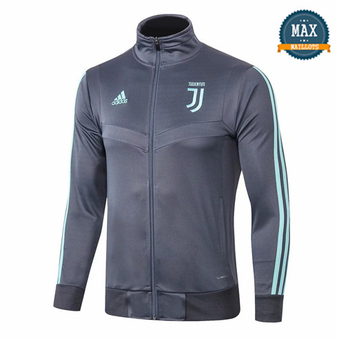 Veste Juventus 2019/20 Gris foncé/Vert bande