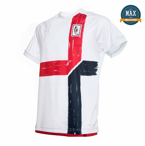 Maillot Cagliari Calcio 2020/21 Centenaire Blanc