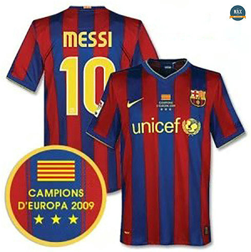 Max Maillots Classic 2009-2010 Barcelone Domicile