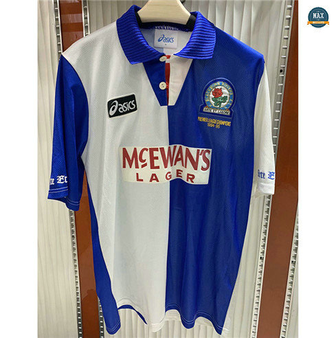 Max Maillots Classic 1994-95 Blackburn Domicile