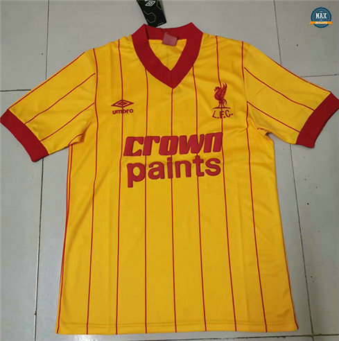 Max Maillots Classic 1981-84 Liverpool Champions League Jaune