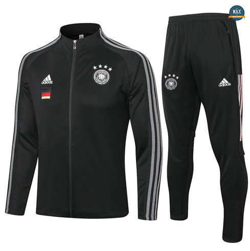 Max Veste Survetement Allemagne 2020/21 Noir