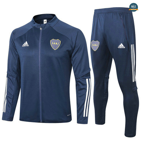 Max Veste Survetement Boca Juniors 2020/21 Bleu Marine